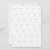 Invitation Carton d'invitation pour Martini « A Tini Bit Olde (Dos)