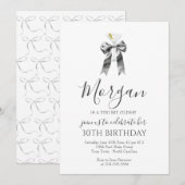 Invitation Carton d'invitation pour Martini A Tini Bit Older  (Devant / Derrière)