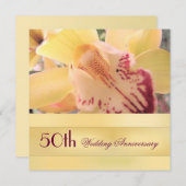 Invitation Carton d'invitation pour noces d'or (Devant / Derrière)