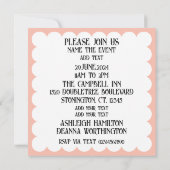 Invitation Carton d'invitation pour toutes occasions (Dos)