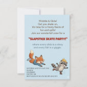 Invitation Carton d'invitation pour un anniversaire de patina (Dos)