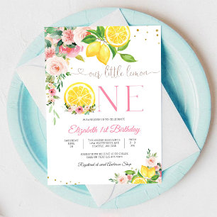 Invitation Carton d'invitation pour un premier anniversaire a