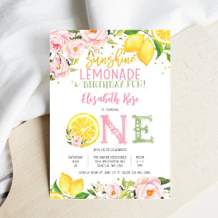 Invitation Carton d'invitation pour un premier anniversaire a