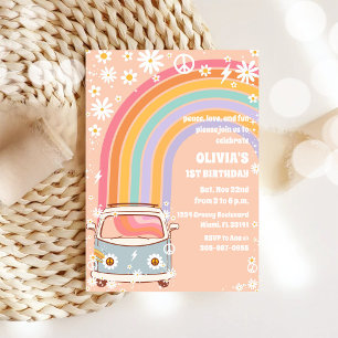 Invitation Carton d'invitation pour un premier anniversaire R