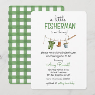 Invitation Carton d'invitation pour une baby shower de petit