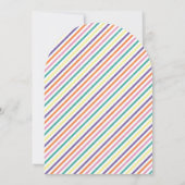 Invitation Carton d'invitation pour une fête d'adieu avec val (Dos)