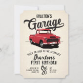 Invitation Carton d'invitation pour une fête d'anniversaire a (Devant)
