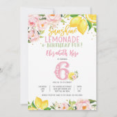 Invitation Carton d'invitation pour une fête d'anniversaire a (Devant)