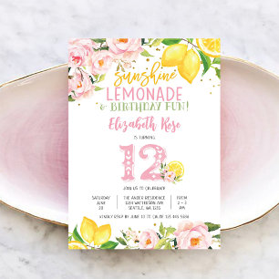 Invitation Carton d'invitation pour une fête d'anniversaire a