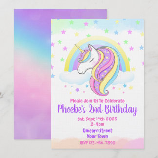 Invitation Carton d'invitation pour une fête d'anniversaire l