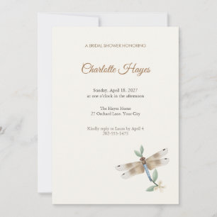 Invitation Carton d'invitation pour une fête de mariage avec