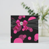 Invitation Carton d'invitation pour une soirée en smoking à b (Debout devant)