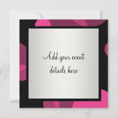 Invitation Carton d'invitation pour une soirée en smoking à b (Dos)