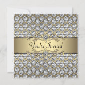 Invitation Carton d'invitation pour une soirée pour toutes oc (Devant)