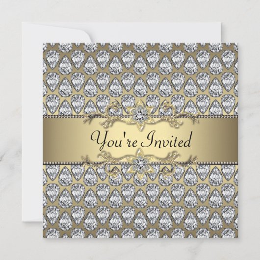 Invitation Carton d'invitation pour une soirée pour toutes oc (Devant)