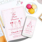 Invitation Carton d'invitation pour une soirée pyjama chat av