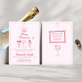 Invitation Carton d'invitation pour une soirée pyjama chat av