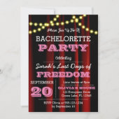 Invitation Carton d'invitation rose pour toutes occasions ave (Devant)