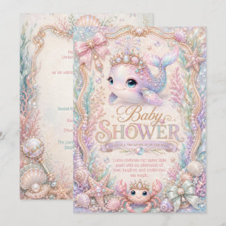 Invitation Carton d'invitation Sea You Soon Baby Shower | Per