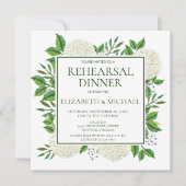 Invitation Carton d'invitation simple aux hydrangeas blancs a (Devant)