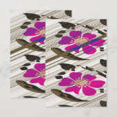 Invitation Cartons d'invitation  (Devant / Derrière)