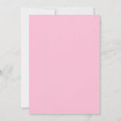Invitation Cartons d'invitation 45e anniversaire Damier Rose (Dos)