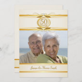 Invitation Cartons d'invitation à la fête d'anniversaire des (Devant / Derrière)