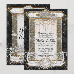 Invitation Cartons d'invitation à la fête de la princesse Bli