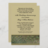 Invitation Cartons d'invitation à la fête du 50e anniversaire (Devant / Derrière)