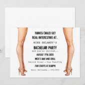 Invitation Cartons d'invitation à la soirée Bachelorette pour (Devant / Derrière)