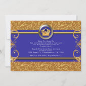 Invitation Cartons d'invitation à une fête d'anniversaire cou (Dos)