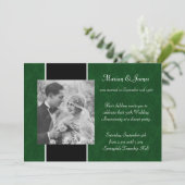 Invitation Cartons d'invitation à une fête d'anniversaire de  (Debout devant)