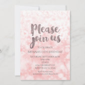 Invitation Cartons d'invitation à une fête d'anniversaire Gla (Devant)