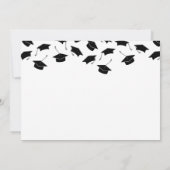 Invitation Cartons d'invitation à une fête de double remise d (Dos)