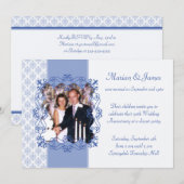 Invitation Cartons d'invitation à une fête pour 50 ans de mar (Devant / Derrière)