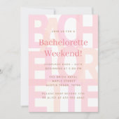 Invitation Cartons d'invitation à une soirée de bachelorette (Devant)