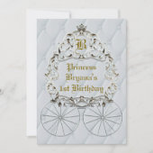 Invitation Cartons d'invitation au thème de Carrosse Couronne (Devant)