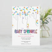 Invitation Cartons d'invitation Baby Sprinkle (Debout devant)
