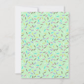 Invitation Cartons d'invitation Baby Sprinkle (Dos)