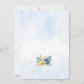 Invitation Cartons d'invitation ballon en air modifiables (Dos)