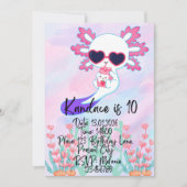 Invitation Cartons d'invitation d'anniversaire (Devant)