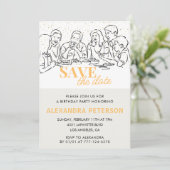 Invitation Cartons d'invitation d'anniversaire 17 ans Enregis (Debout devant)