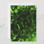 Invitation Cartons d'invitation de fête chic moderne à points (Dos)