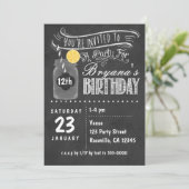 Invitation Cartons d'invitation de fête d'anniversaire en pot (Debout devant)