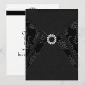 Invitation Cartons d'invitation de fête de toute occasion en (Devant / Derrière)