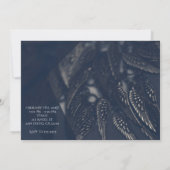 Invitation Cartons d'invitation de fête gothique avec ailes d (Dos)