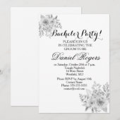 Invitation Cartons d'invitation de l'enterrement de vie de ga (Devant / Derrière)