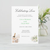 Invitation Cartons d'invitation de mariage (Debout devant)