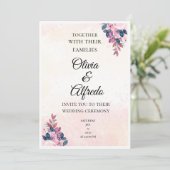 Invitation Cartons d'invitation de mariage  (Debout devant)