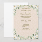 Invitation Cartons d'invitation de mariage (Devant / Derrière)